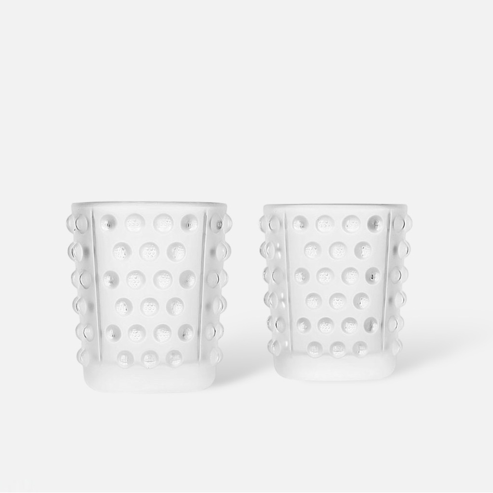 (New in box) Lalique Votive Set – Mossi